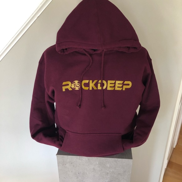 Heavyweight Hooded Drawstring Pullover Sweatshirt - Picture 2 of 3